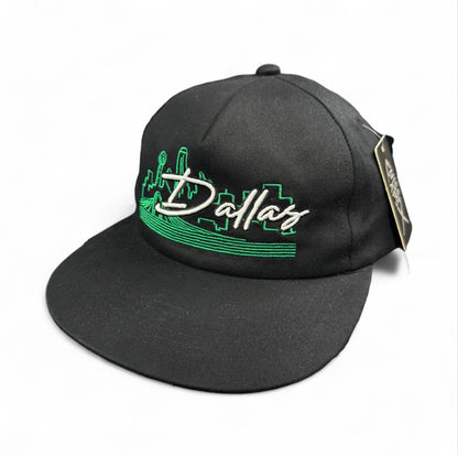 Vintage Dallas Snapback Hat | Dallas Skyline w/ Pegasus Side Hit