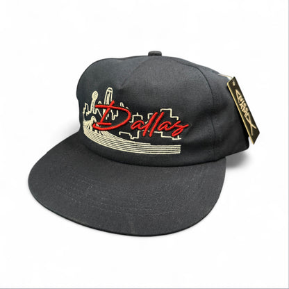 Vintage Dallas Snapback Hat | Dallas Skyline w/ Pegasus Side Hit