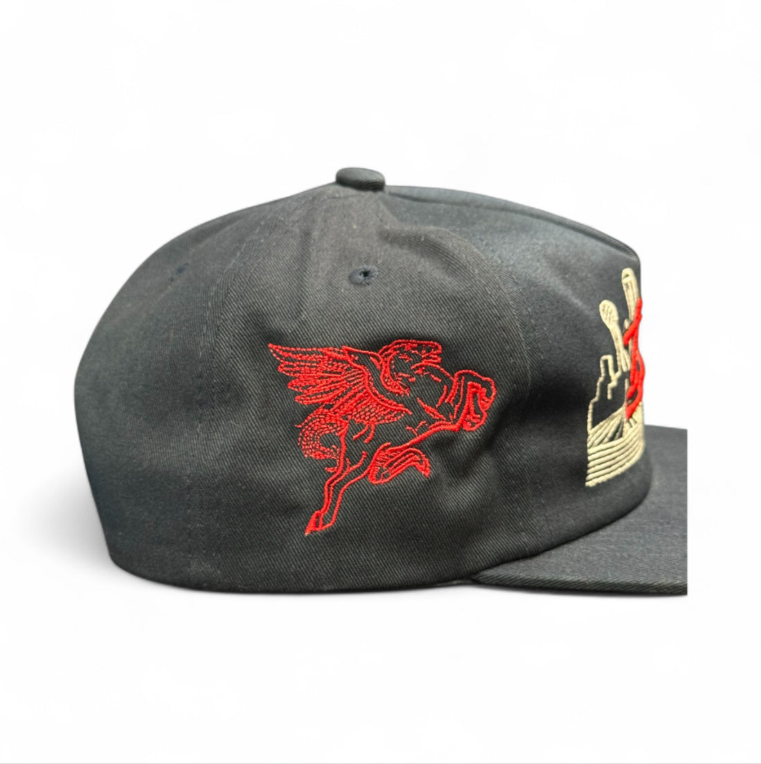 Vintage Dallas Snapback Hat | Dallas Skyline w/ Pegasus Side Hit