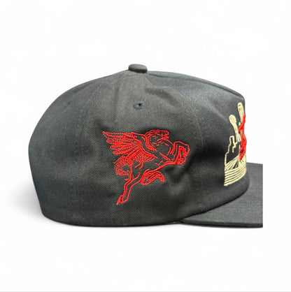 Vintage Dallas Snapback Hat | Dallas Skyline w/ Pegasus Side Hit